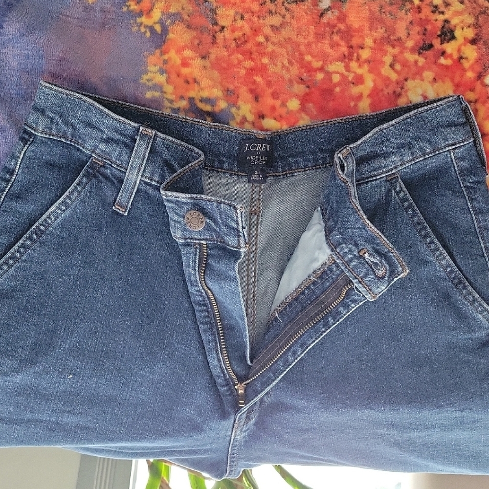 J. Crew Women's Relaxed Jeans - Classic Blue